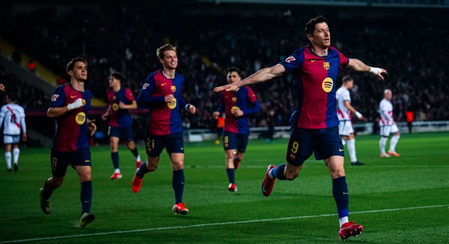 Barcelona Kembali ke Puncak Klasemen Usai Kemenangan Tipis atas Rayo Vallecano