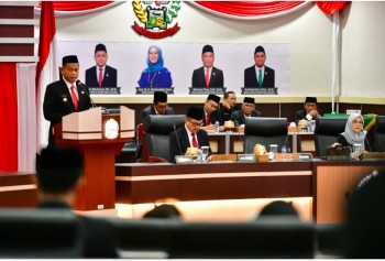 DPRD Tetapkan Andi Sudirman - Fatmawati Rusdi, Pj Gubernur Ajak Stakeholder Dukung Investasi Dan Efisiensi Anggaran Di Sulsel