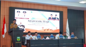 Bupati Patahudding Ingatkan Calon Haji Luwu Soal Antrean Panjang Dan Makna Ibadah