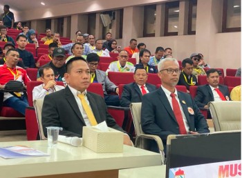 Ismail Resmi Nahkodai KONI Makassar, Janji Sinergi Dan Atlet Unggul